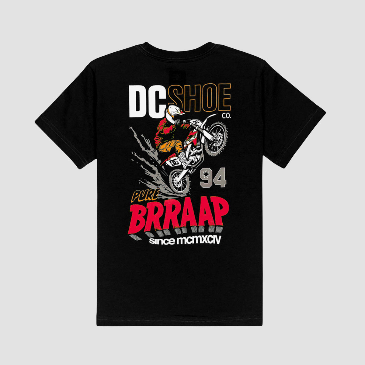 DC Brap T-Shirt Black - Kids