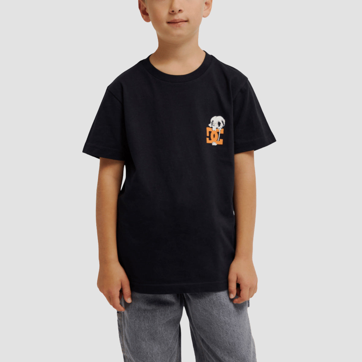 DC Cartoon Jaws T-Shirt Black - Kids