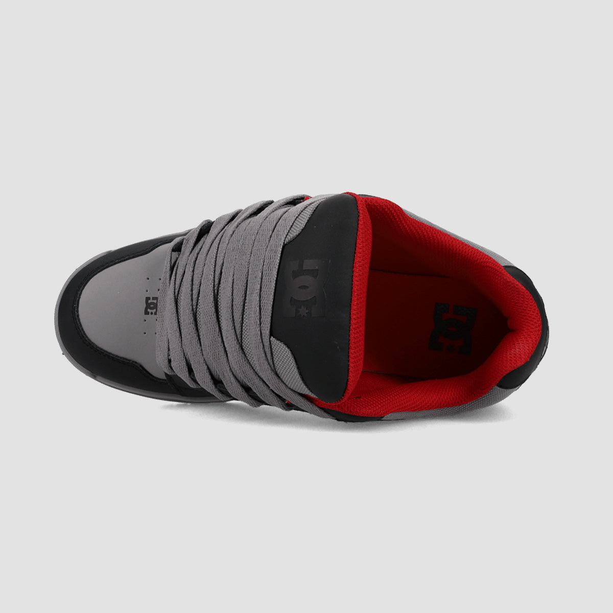 DC Coiler Shoes - Dark Grey/Grey/Red