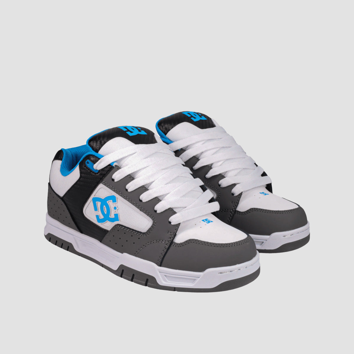 DC Coiler Shoes - Grey/White/Black