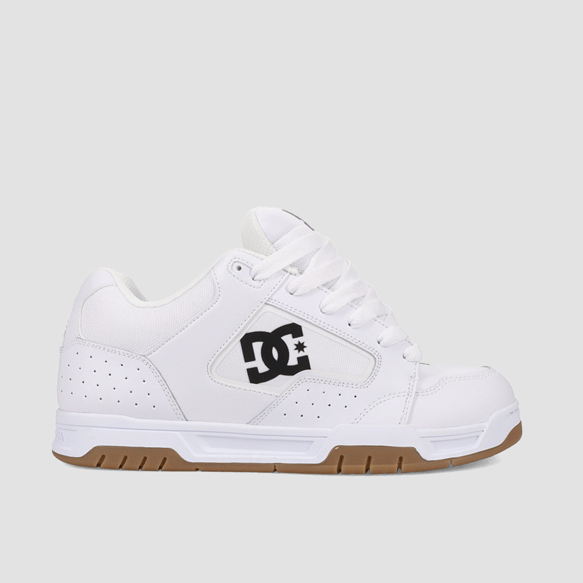 DC Coiler Shoes - White/Black/Gum