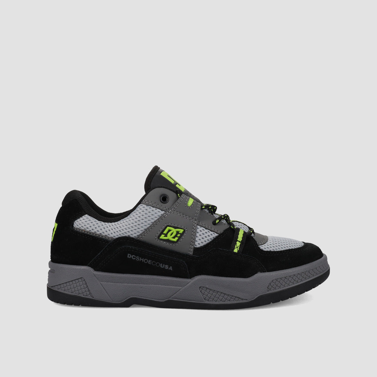 DC Construct Shoes - Black/Grey/Black