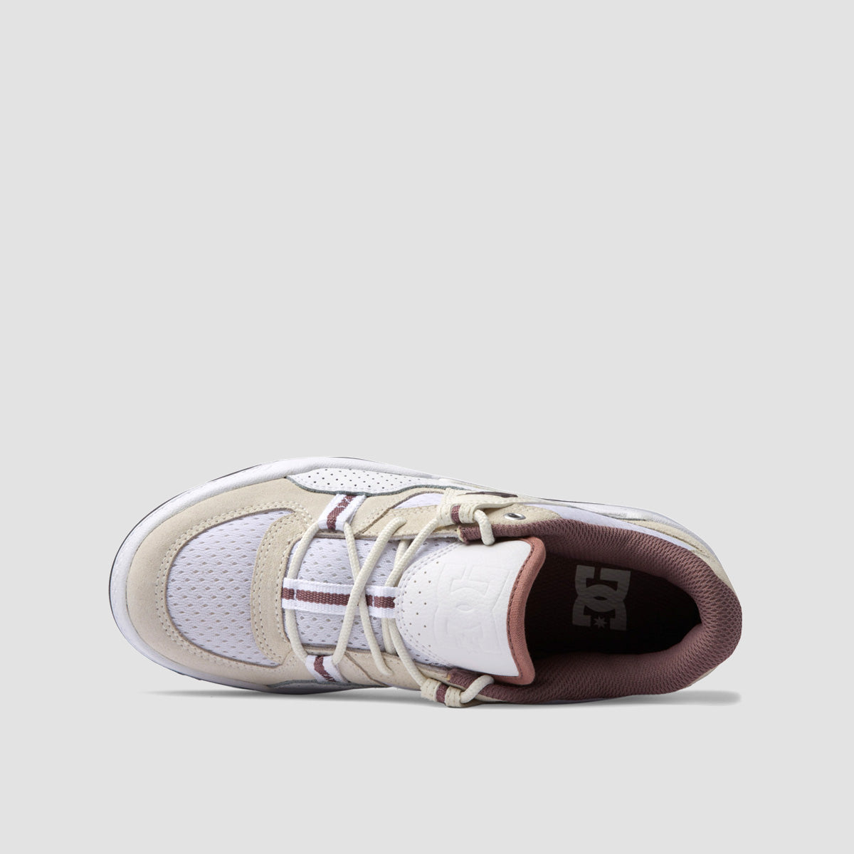 DC Construct Shoes - White/Grapeade - Womens