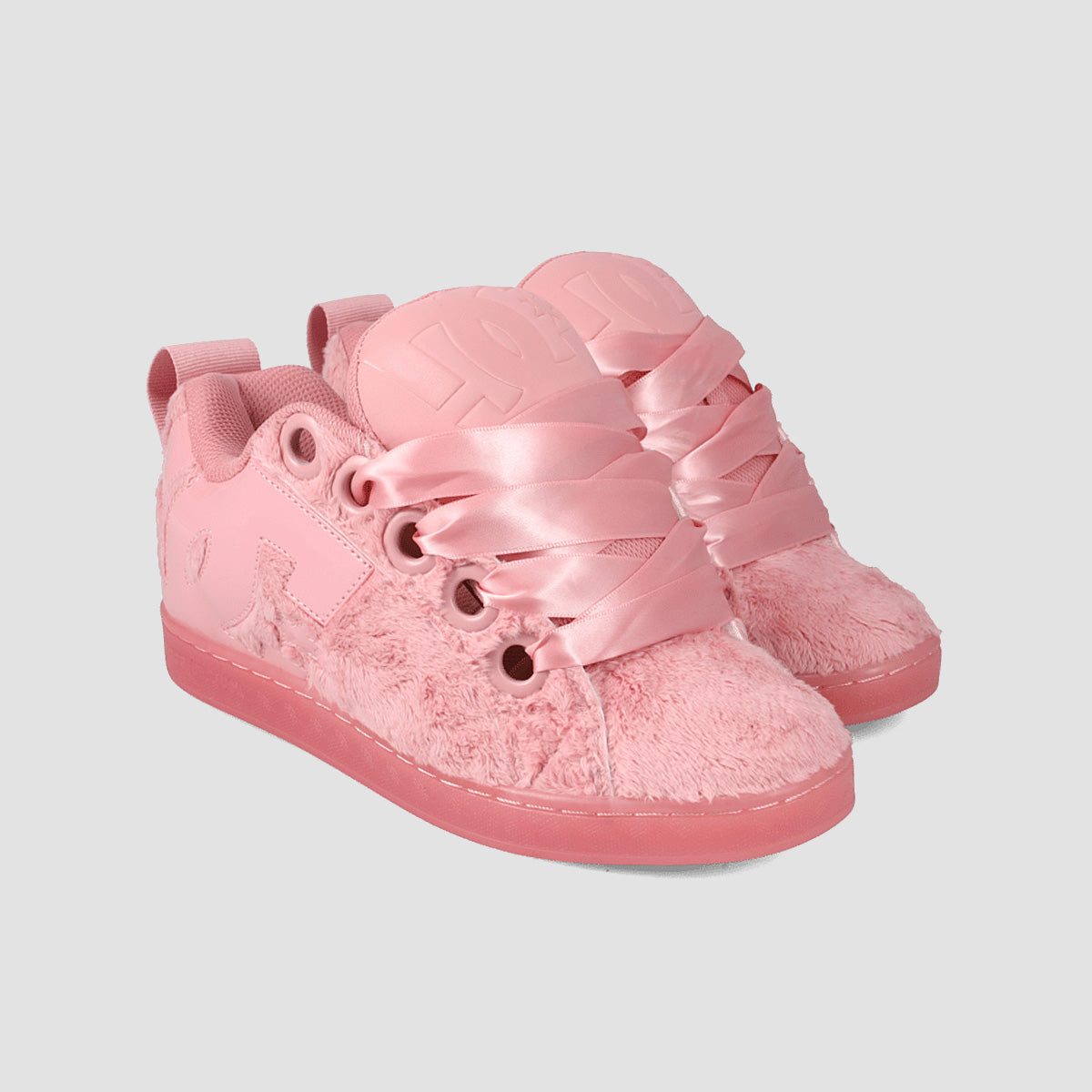 DC Court Graffik Puff Shoes - Pink/Pink - Womens