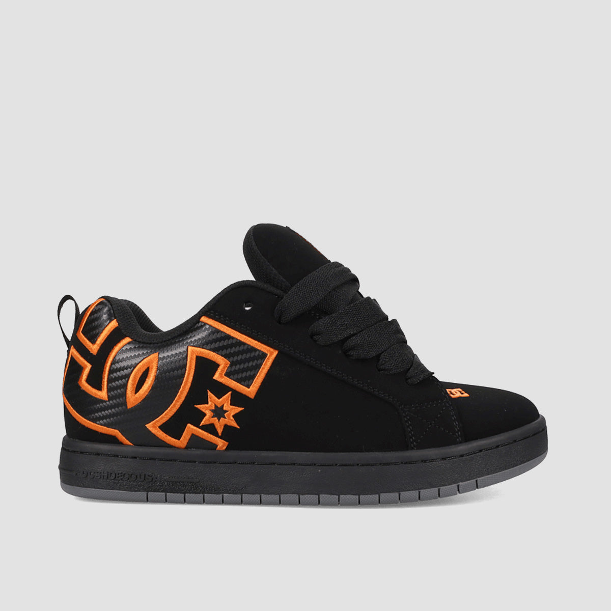 DC Court Graffik Shoes - Black/Orange