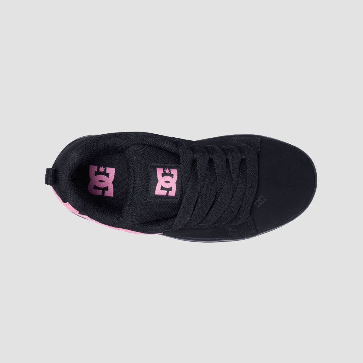 DC Court Graffik Shoes - Black/Pink - Girls