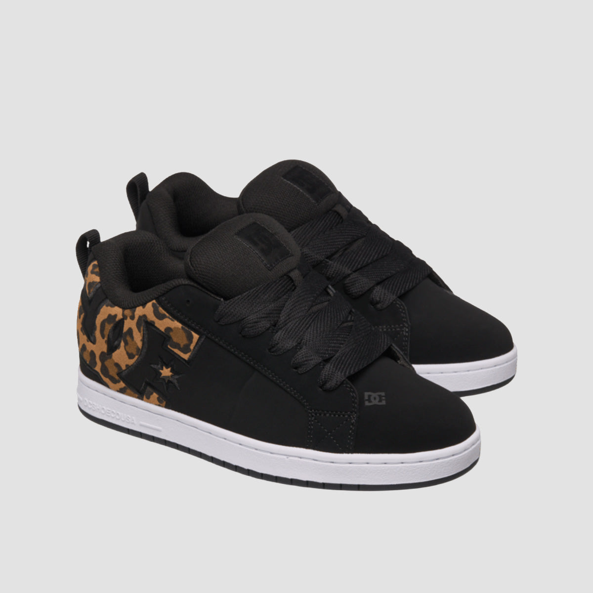 DC Court Graffik Shoes - Cheetah/Black