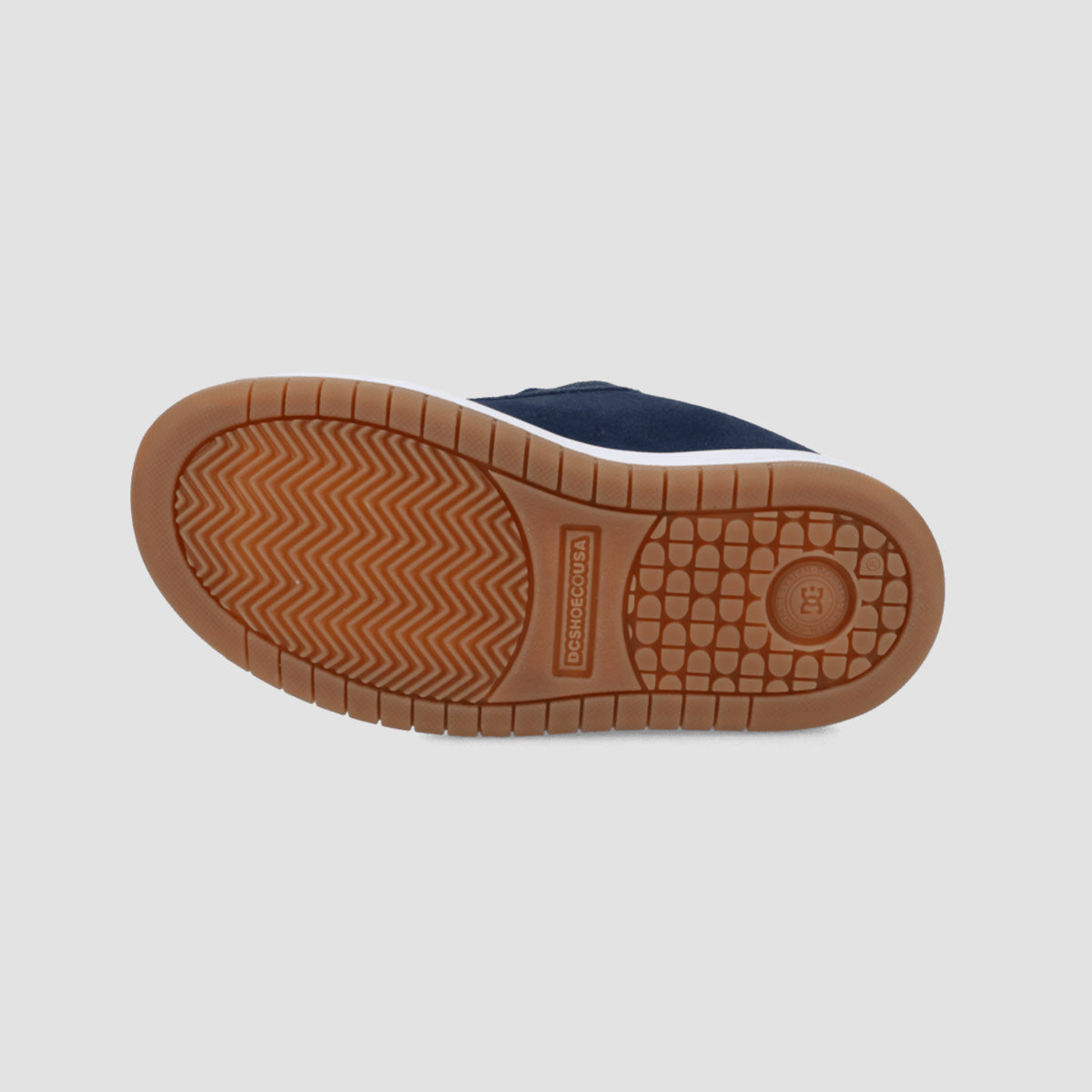 DC Court Graffik Shoes - Navy/White/Gum - Kids