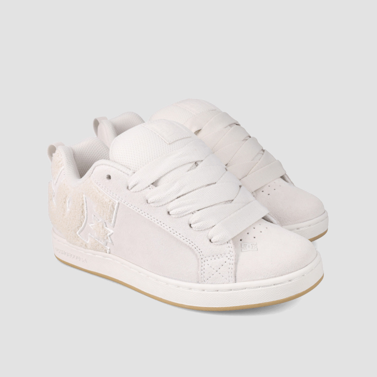 DC Court Graffik Shoes - Off White - Womens