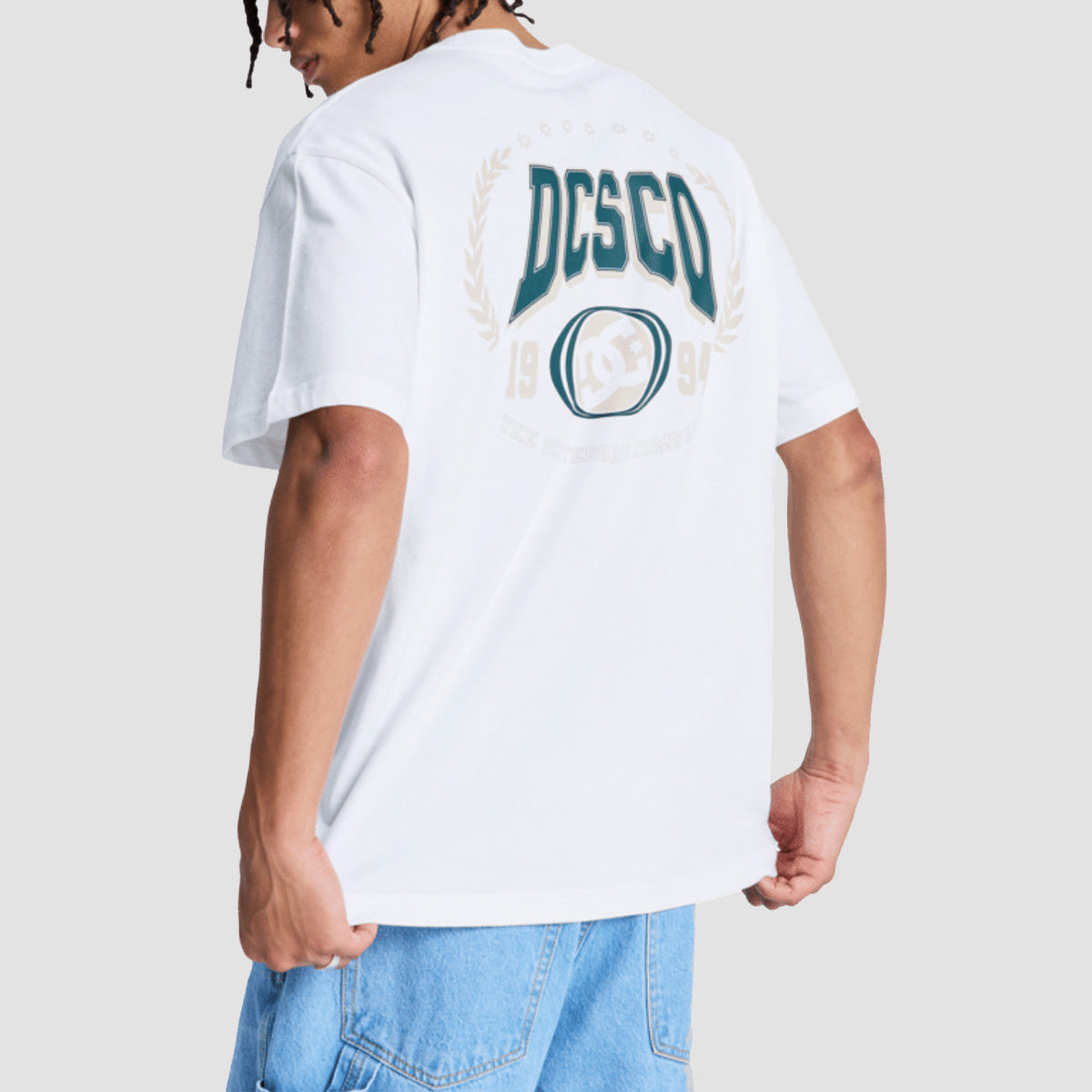 DC Crown College T-Shirt White