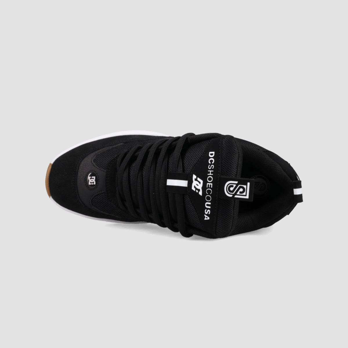 DC JS2 Shoes - Black/White/Gum