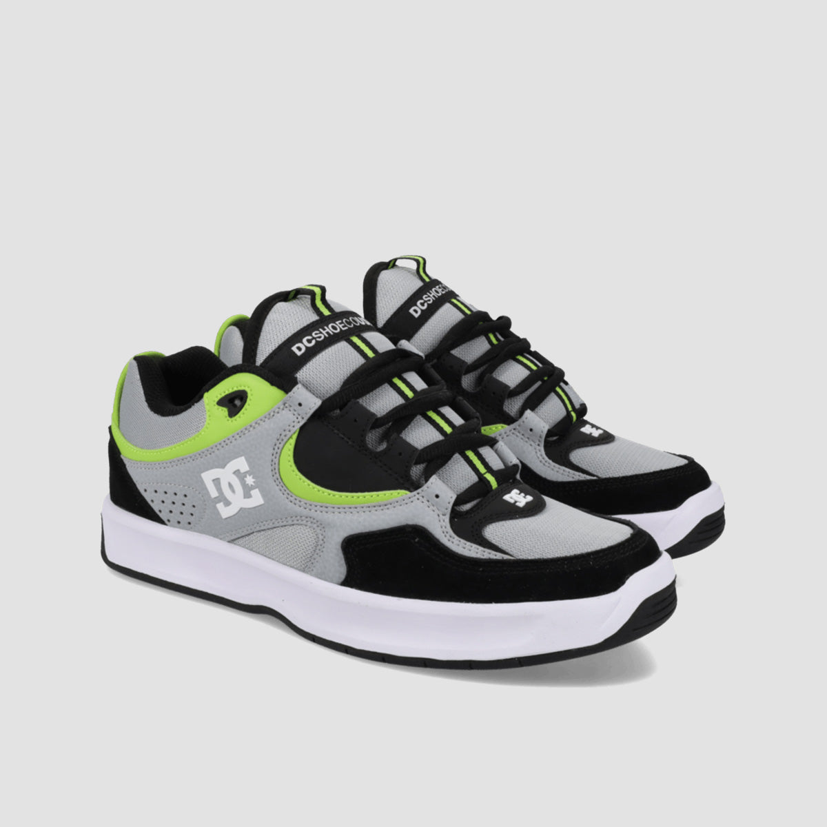 DC Kalynx Zero Shoes - Grey/Black/Lime