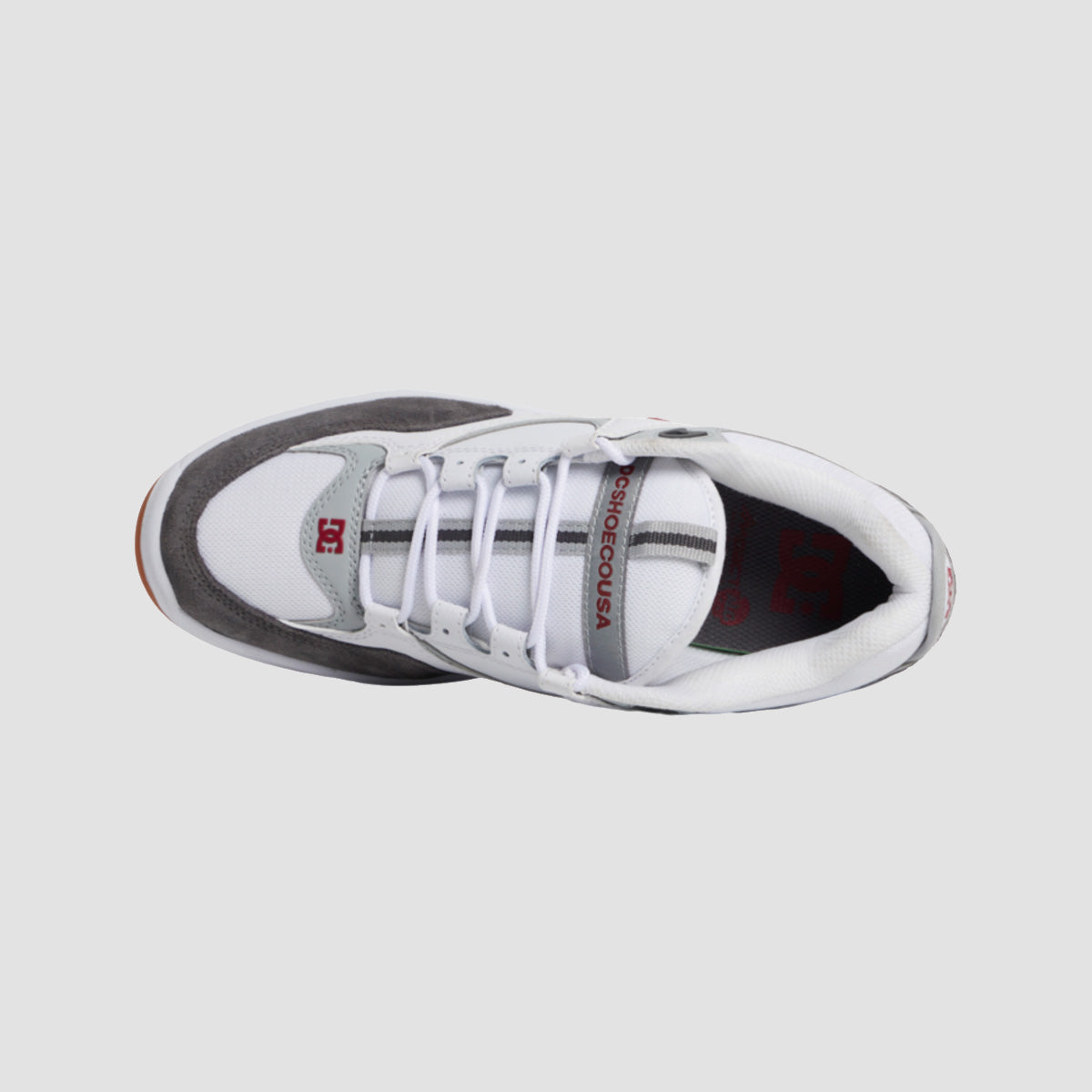 DC Kalynx Zero Shoes - White/Grey/Red