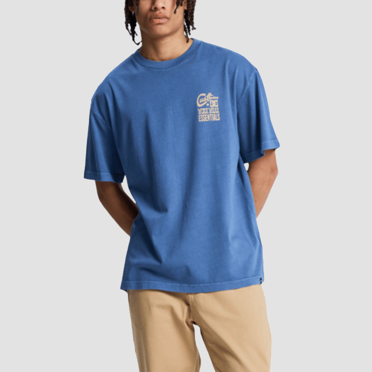 DC Knotted T-Shirt Dark Denim
