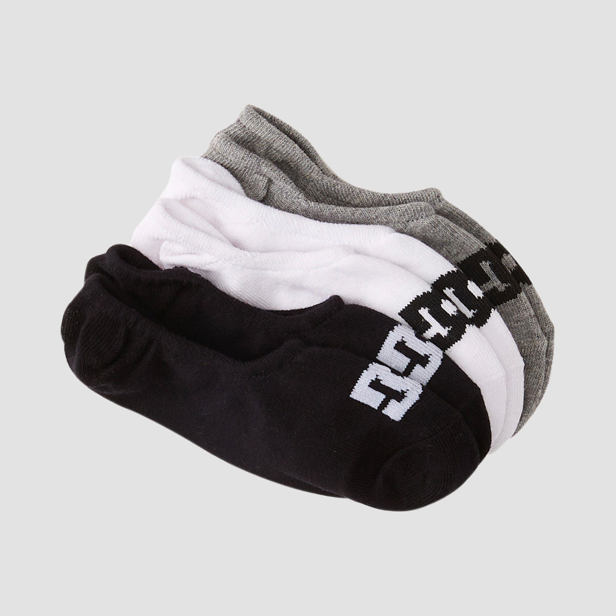 DC Liner Socks 3 Pack Assorted