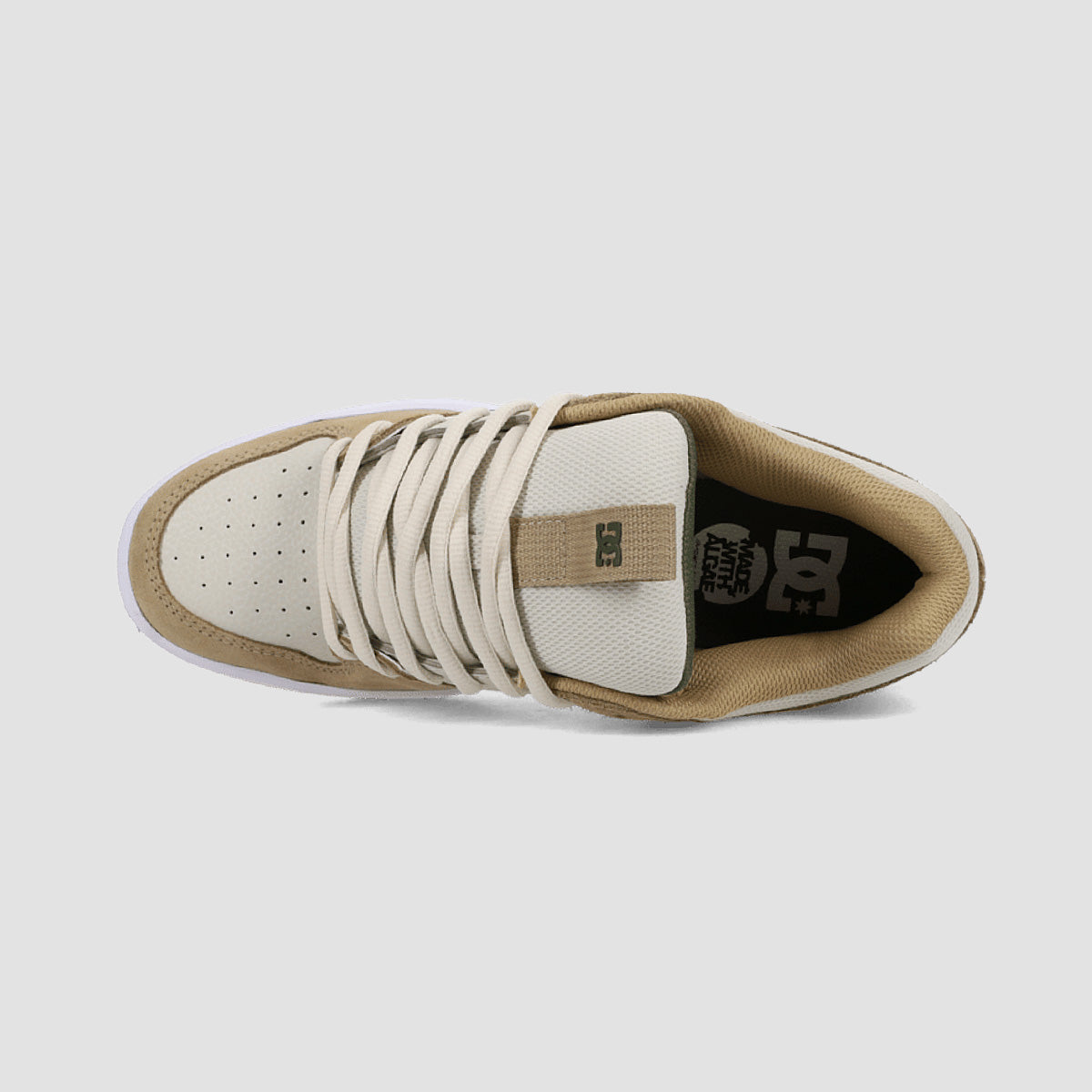 DC Lynx Zero Shoes - Taupe/Silver Birch/Olive