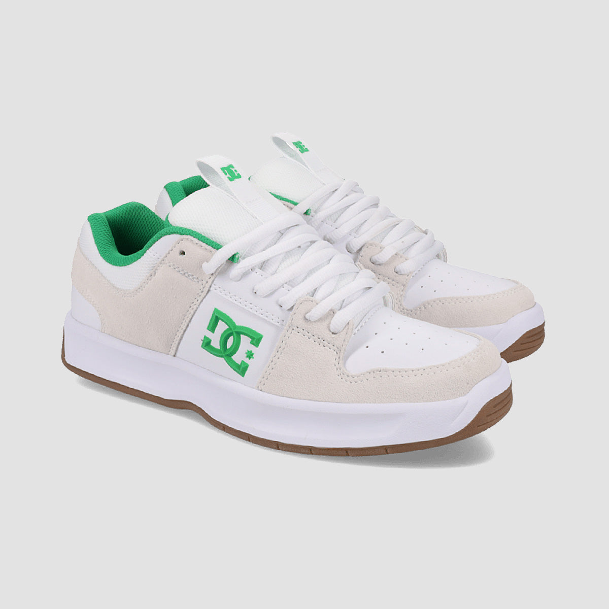 DC Lynx Zero Shoes - White/Green/Gum