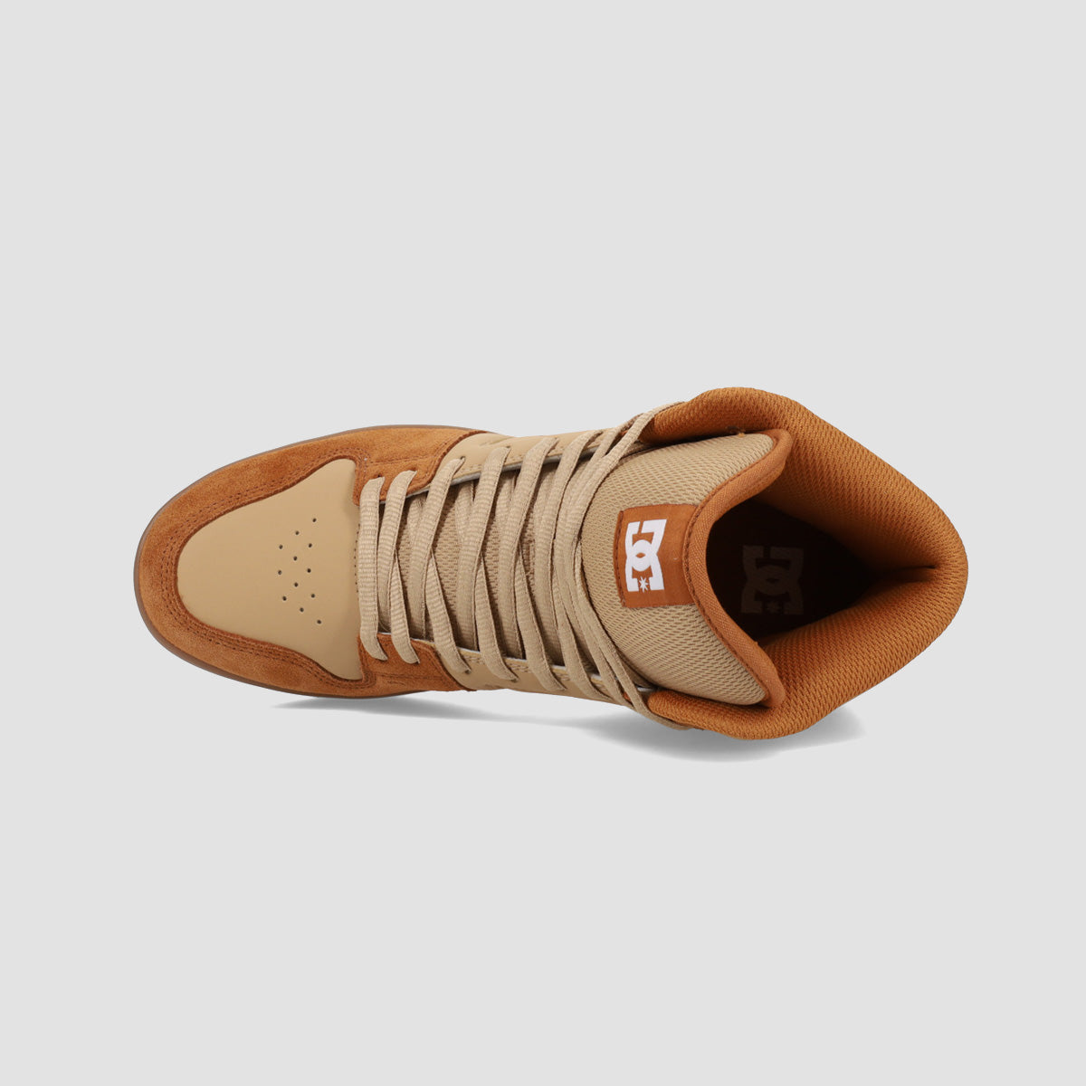 DC Manteca 4 Hi S High Top Shoes - Brown/Gum