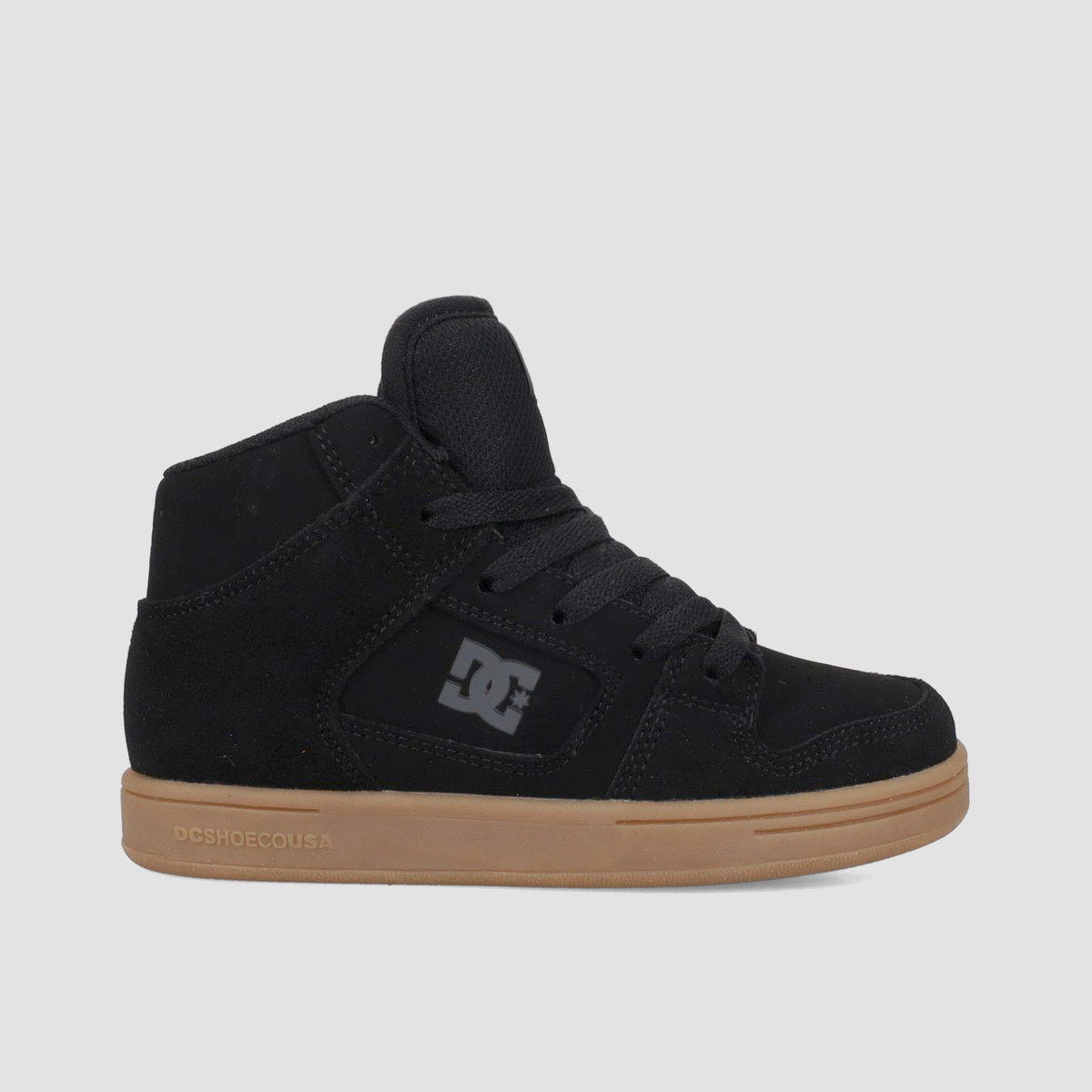 DC Manteca 4 High-Top Shoes - Black/Black/Gum - Kids