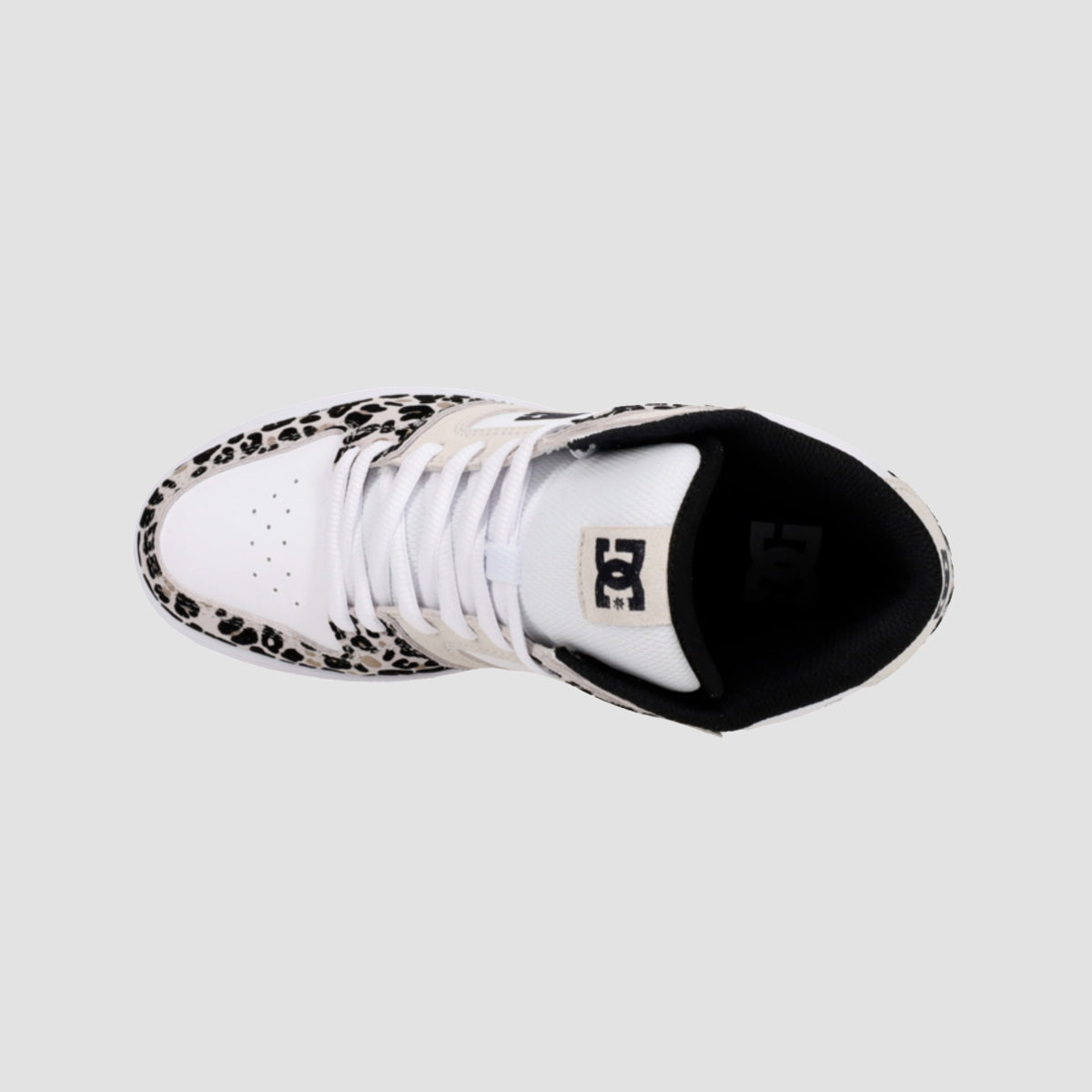 DC Manteca 4 Mid Top Shoes - Leopard Print - Womens
