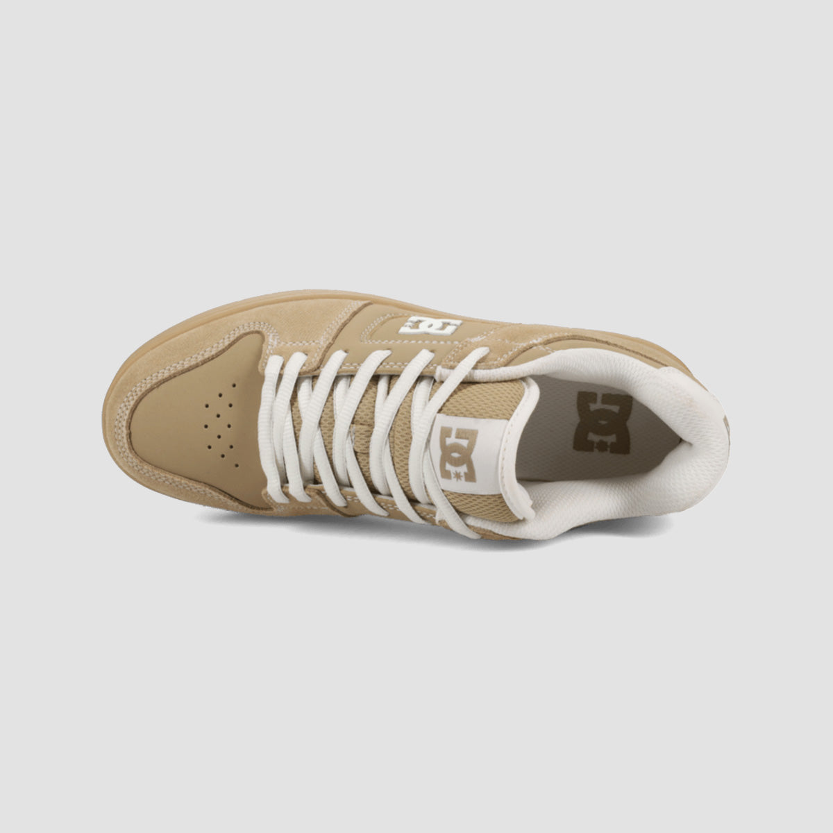 DC Manteca 4 Shoes - Beige/Khaki/Gum - Womens