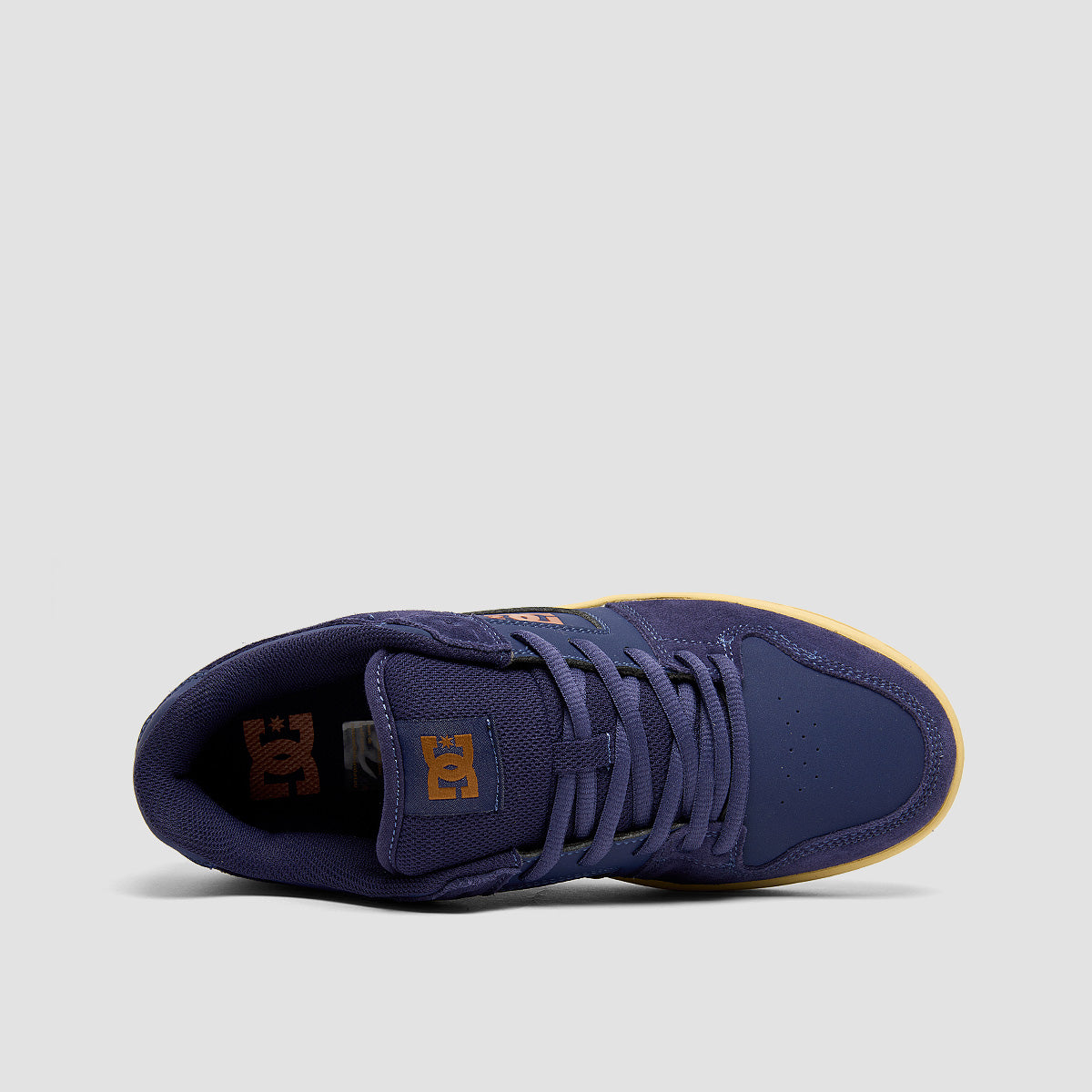 DC Manteca 4 Shoes - Navy/Tan/Brick Red