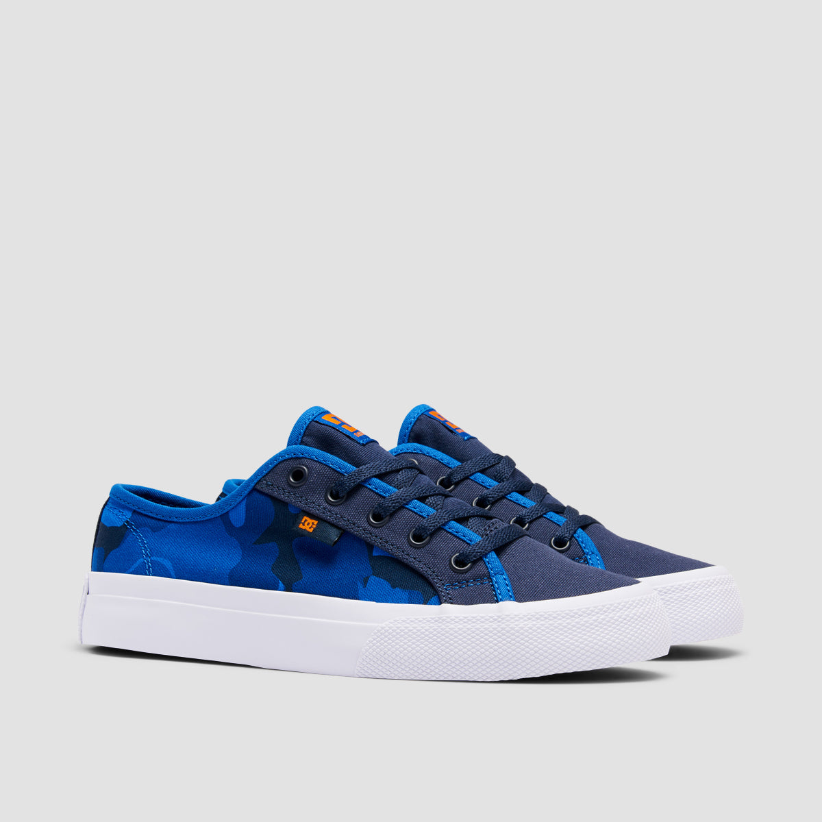 DC Manual Shoes - Shady Blue/Orange - Kids