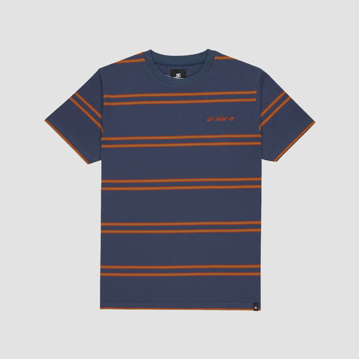 DC Maximise Stripe T-Shirt Dark Denim - Kids