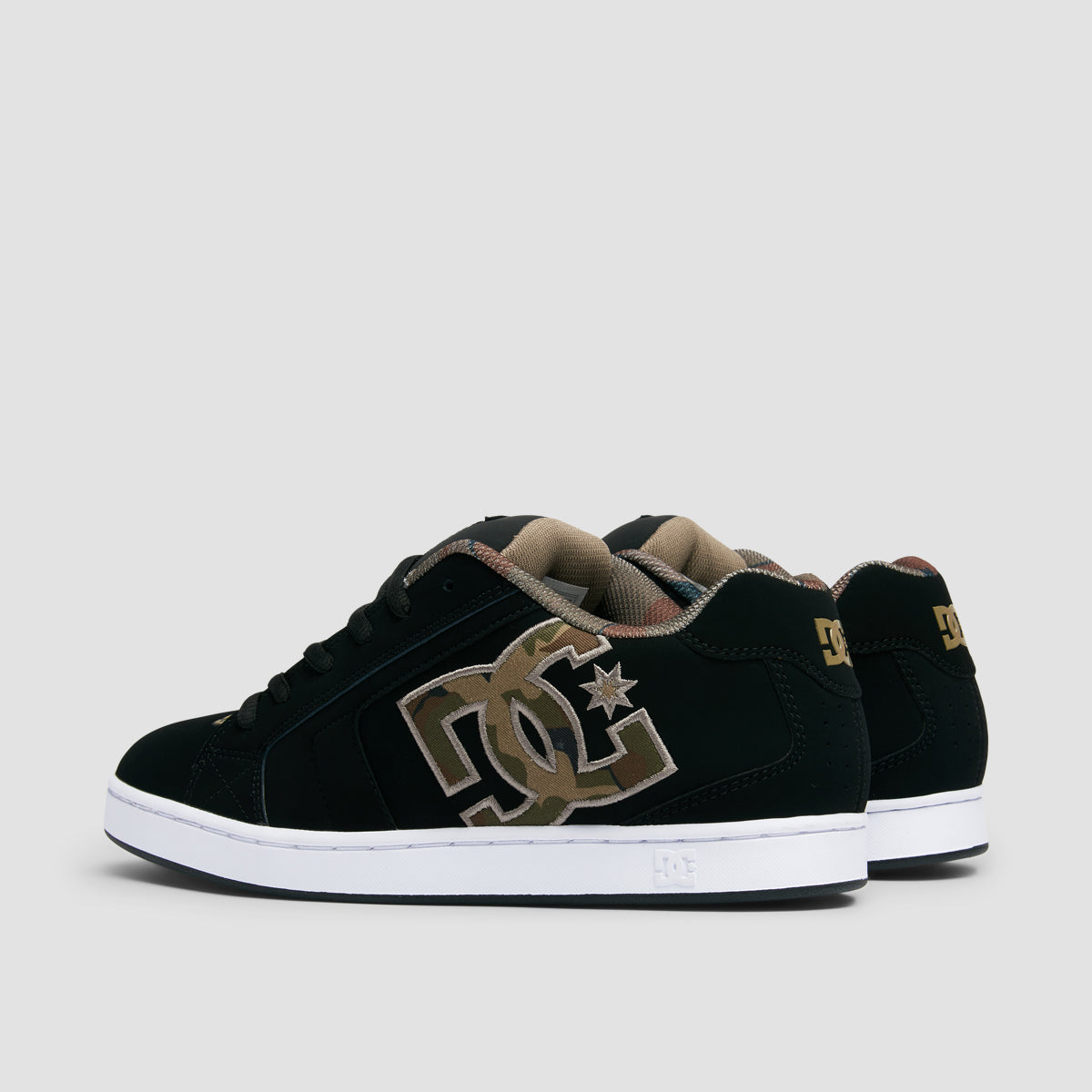 DC Net Shoes - Black/Green/Black