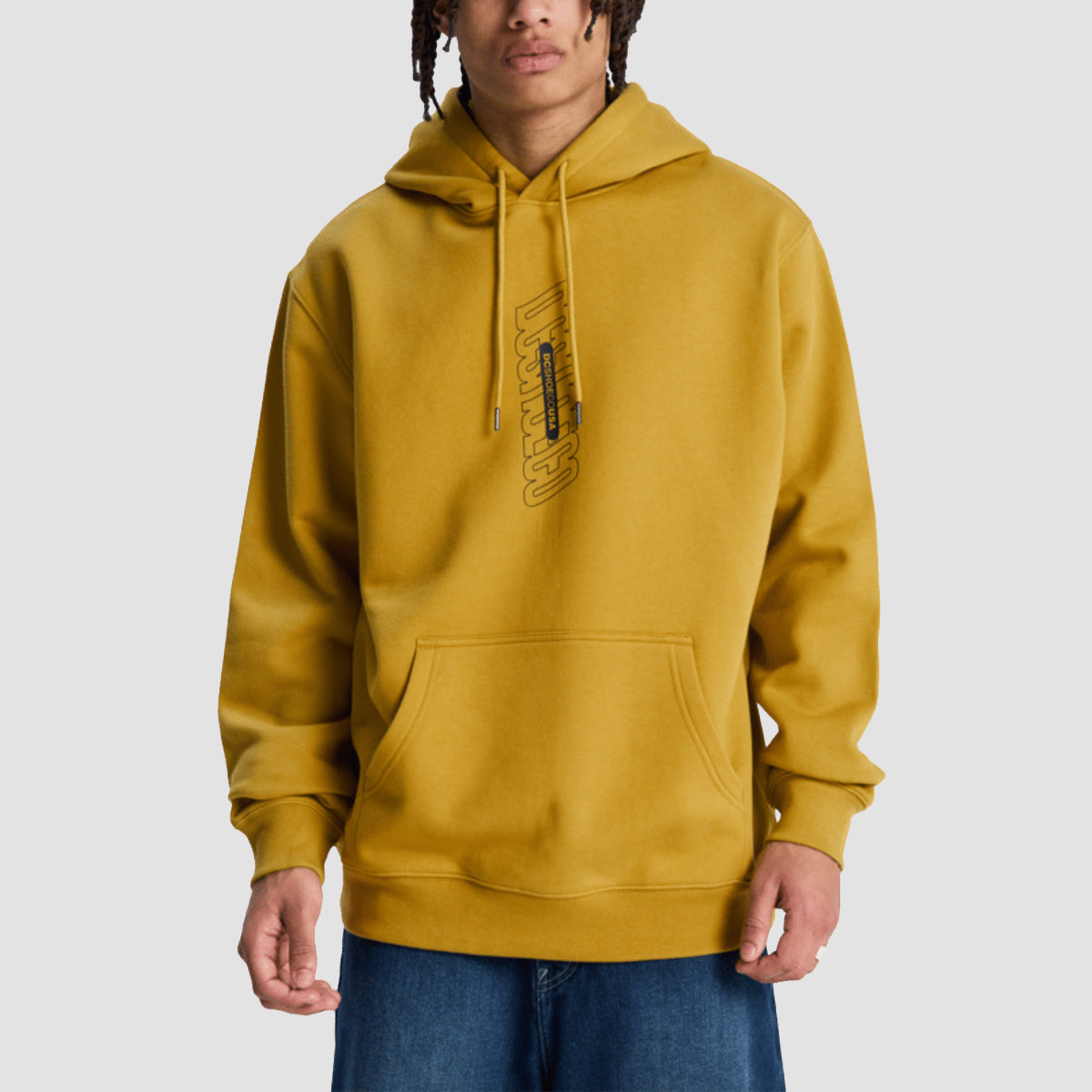 DC Omega Pullover Hoodie Golden Olive