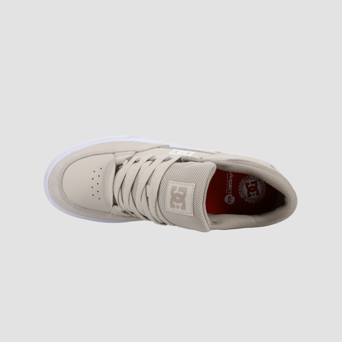 DC Onyx S Shoes - Silver Birch/Tan/White