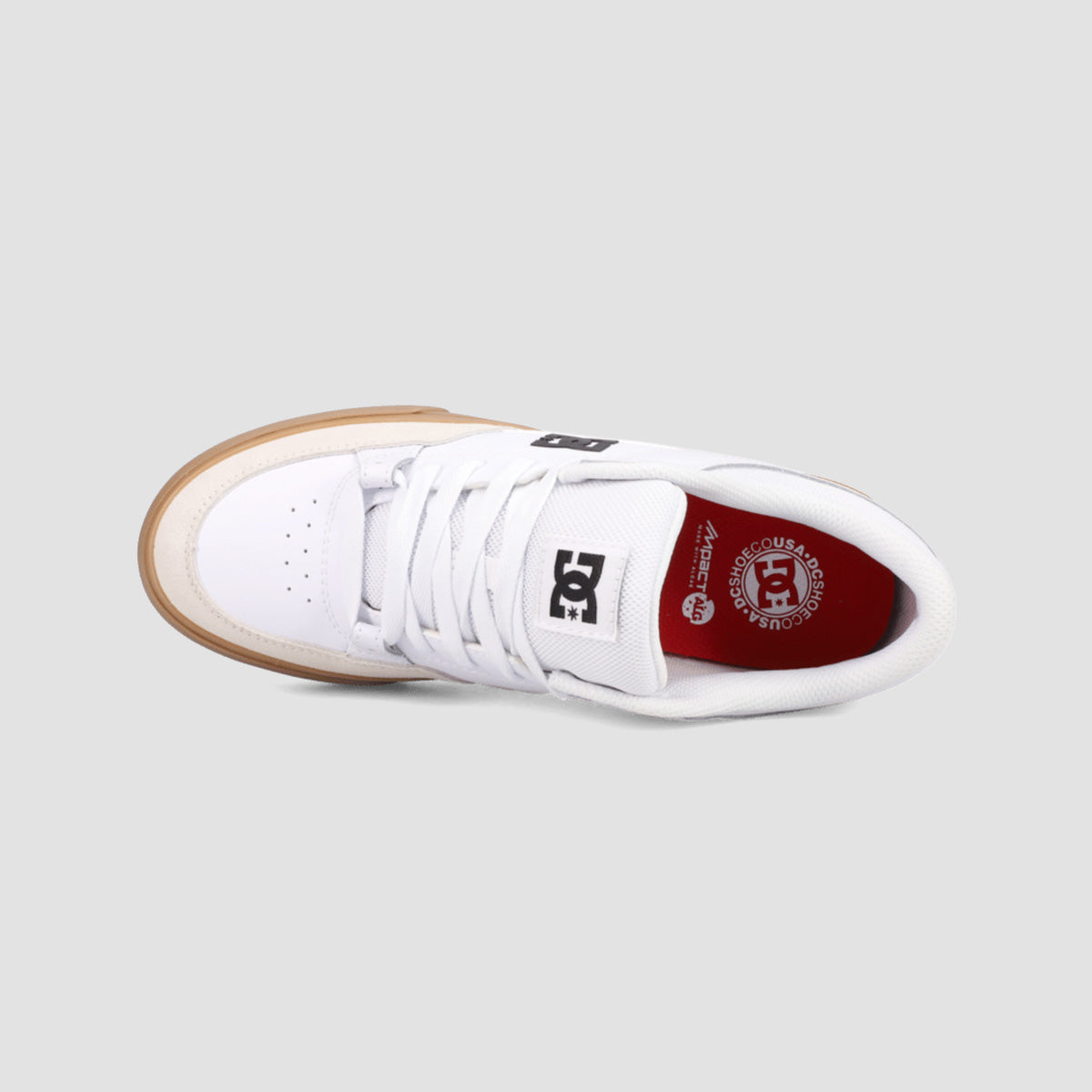 DC Onyx S Shoes - White/Gum