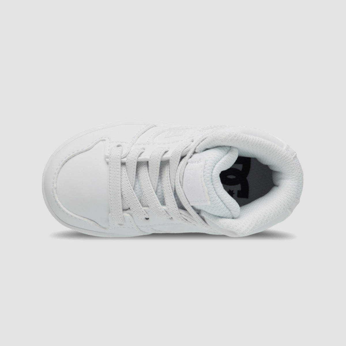 DC Rebound Toddler High-Top Shoes - White/White - Kids