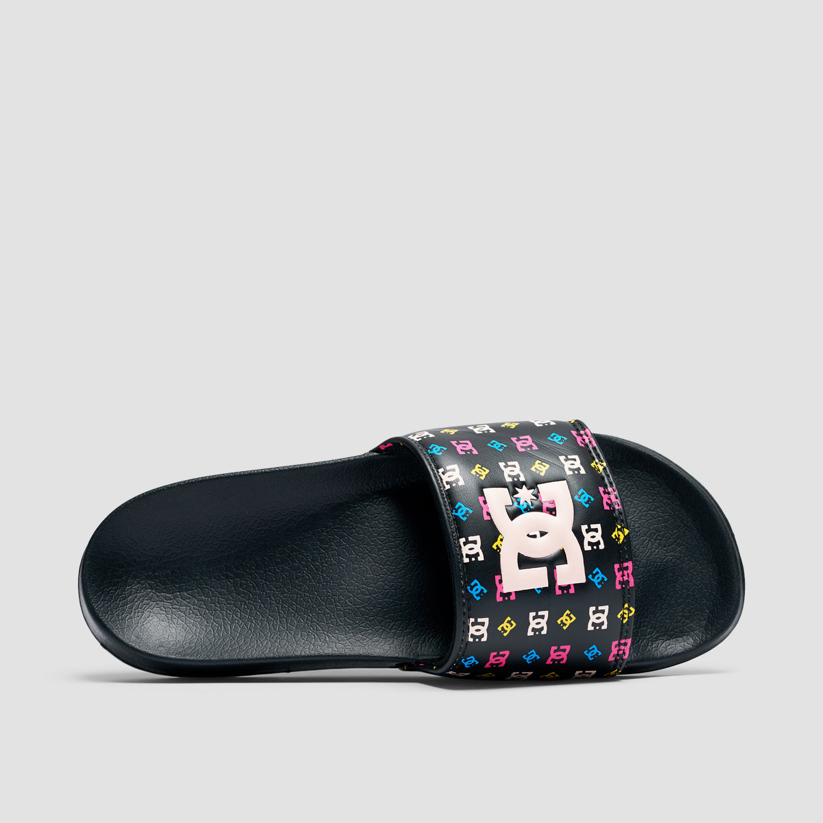 DC Slide Black/Pink/Crazy Pink - Girls