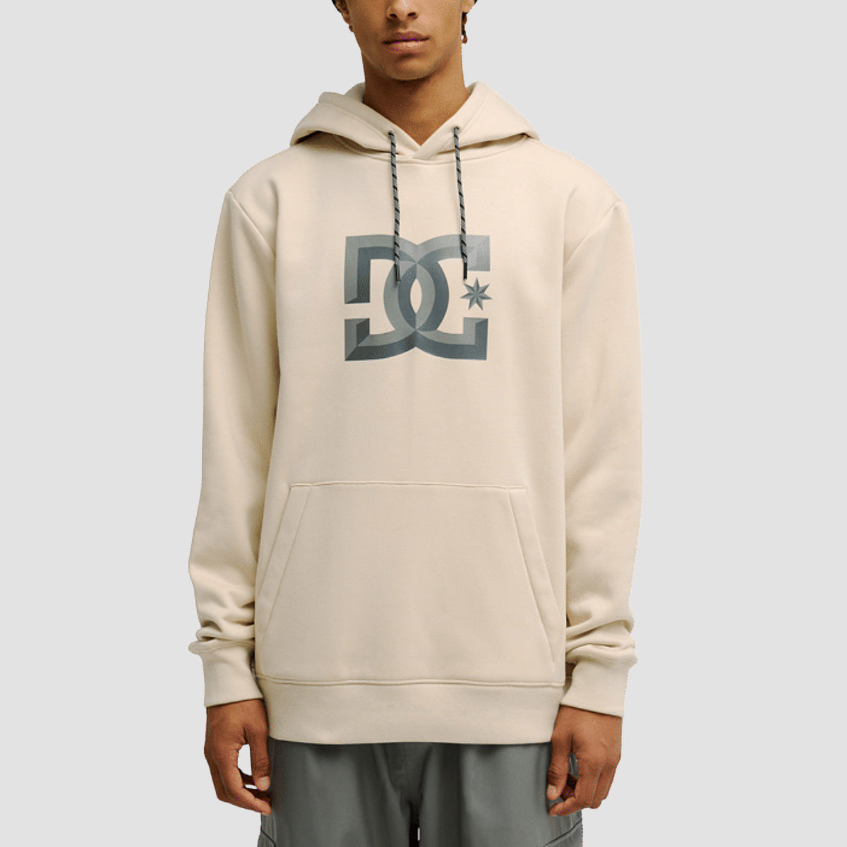 DC Snowstar Snow Pullover Hoodie Oatmeal