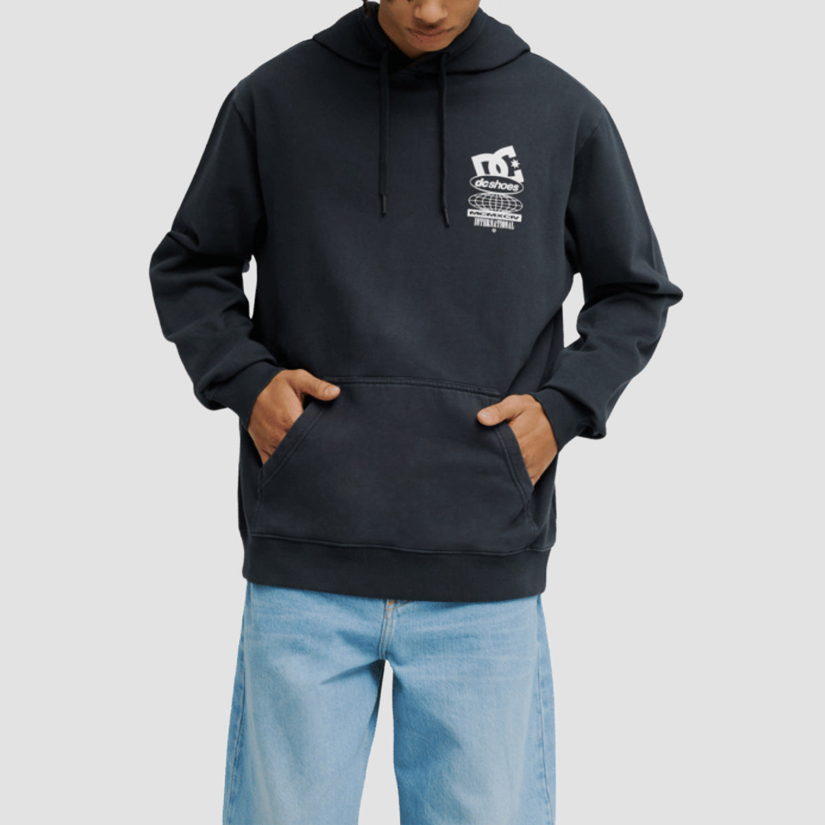 DC Sport Stack Pullover Hoodie Black