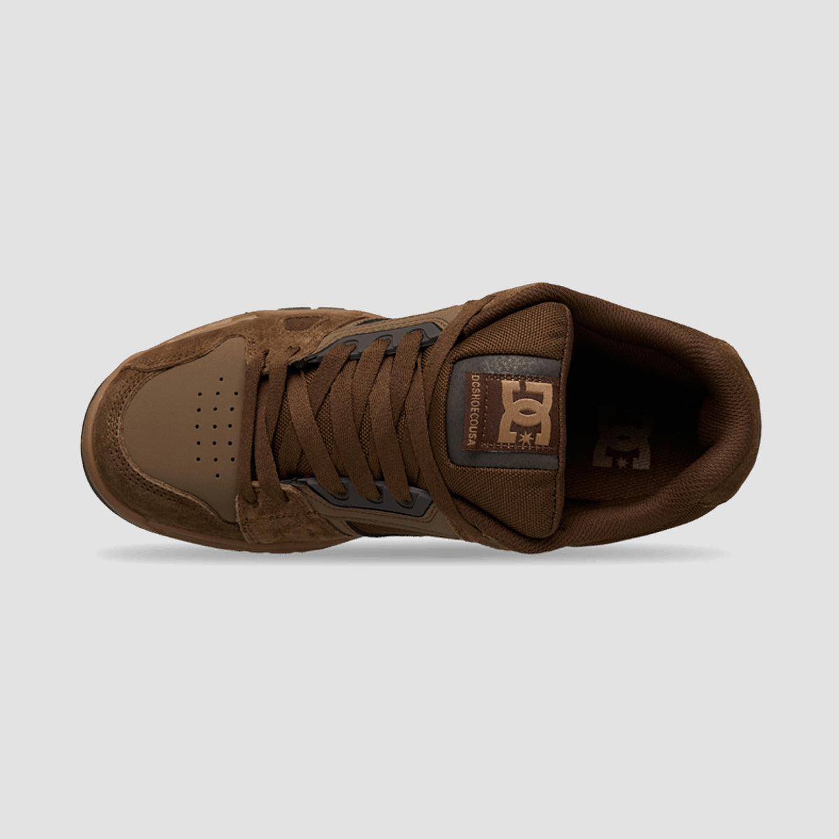 DC Stag Shoes - Brown/Gum
