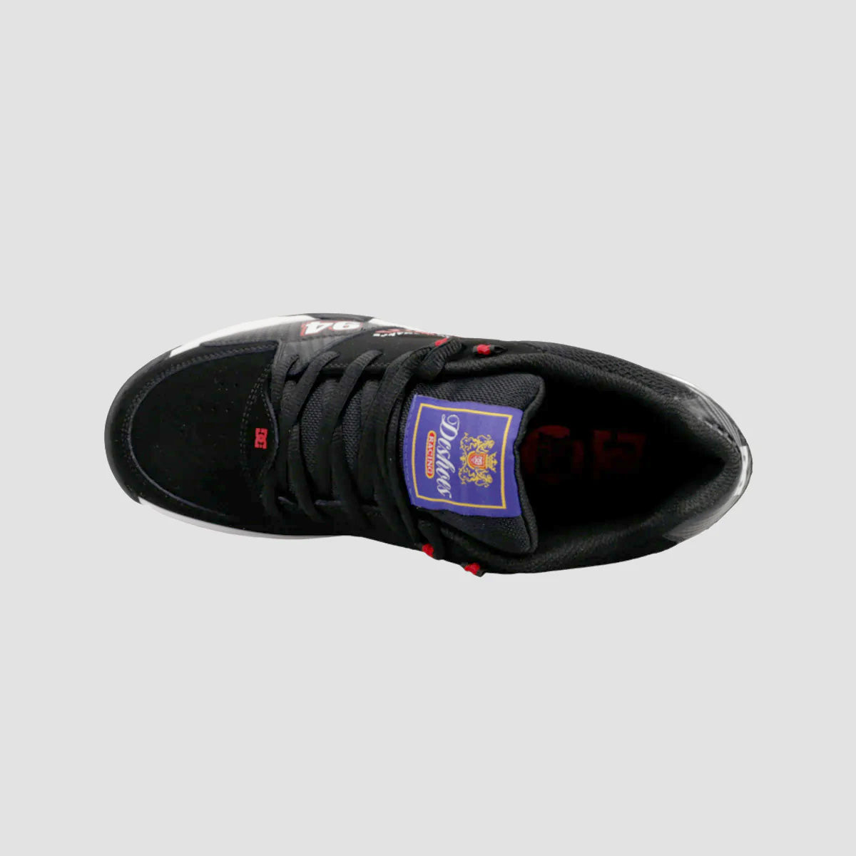 DC Versatile LE Shoes - Black/Black/Red