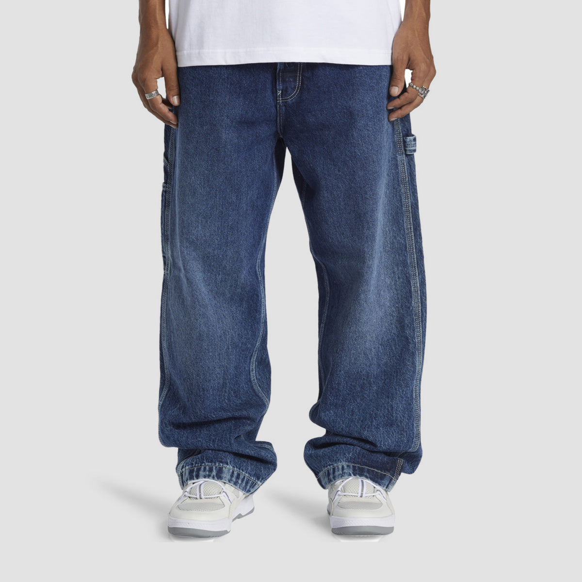 DC Worker Baggy Carpenter Jeans RDI Dark Indigo