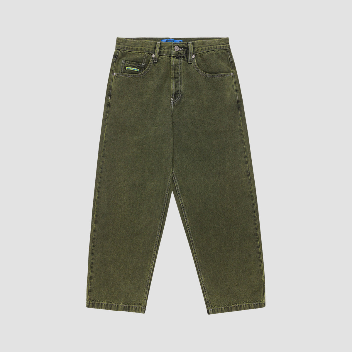 DC Worker Baggy Fit Jeans Bronze Green Rinse