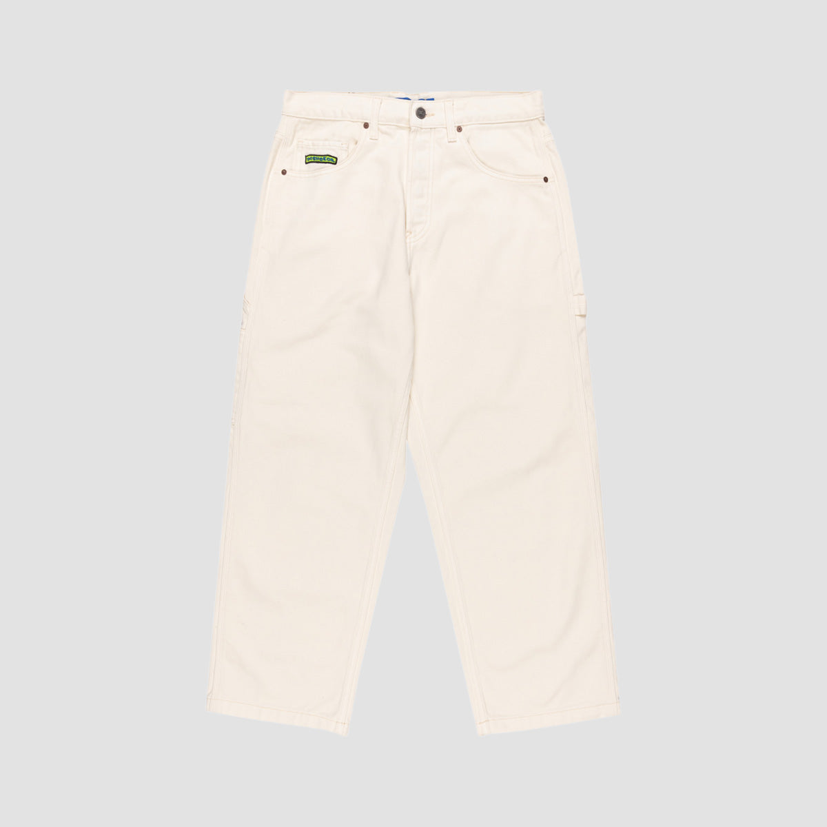 DC Worker Carpenter Baggy Fit Jeans Oatmeal Overdye