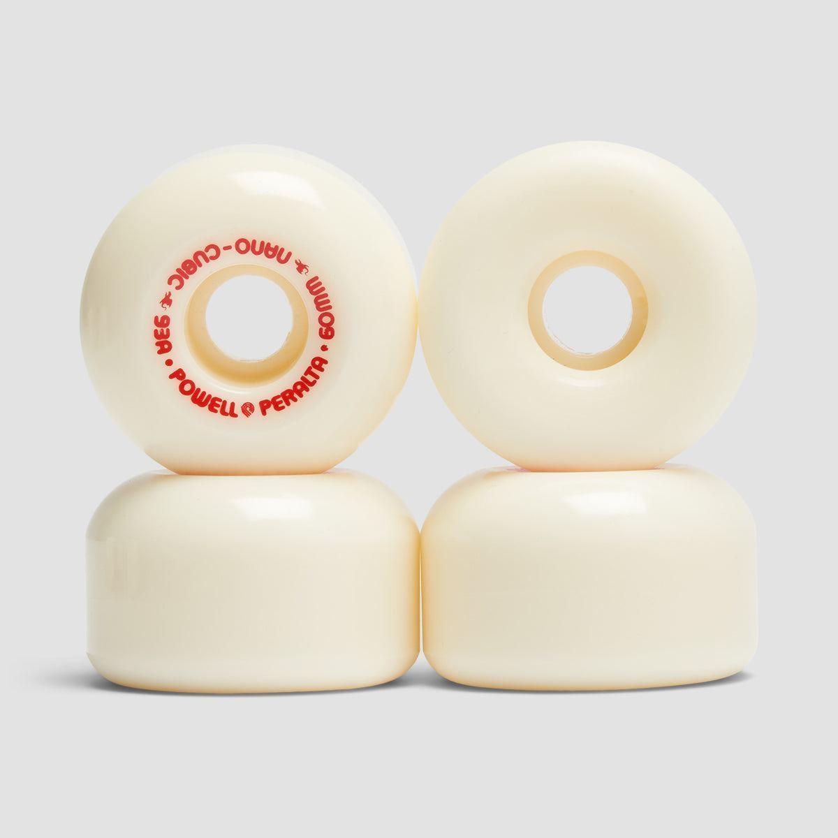 Powell Peralta Dragon Formula Andy Anderson Nano Cubic 93A A1 Skateboard Wheels Off White 60x38mm