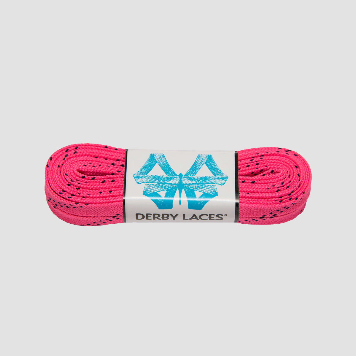 Derby Laces ORIGIN 10mm 274cm Waxed Boot/Skate Laces Hot Pink