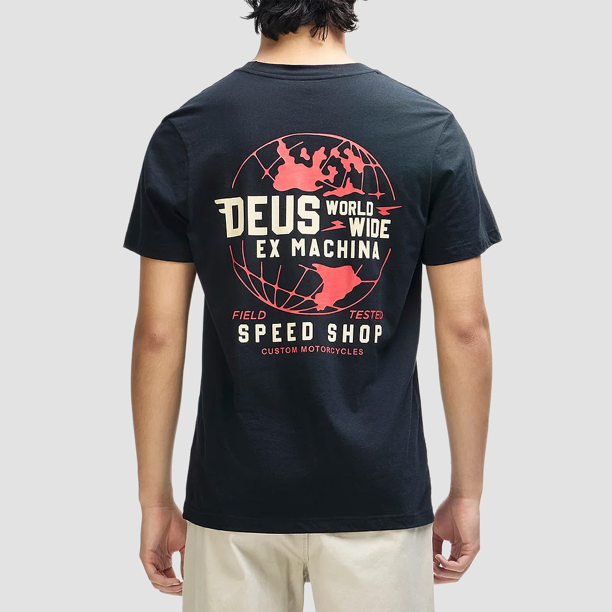 Deus Global Spark T-Shirt Black