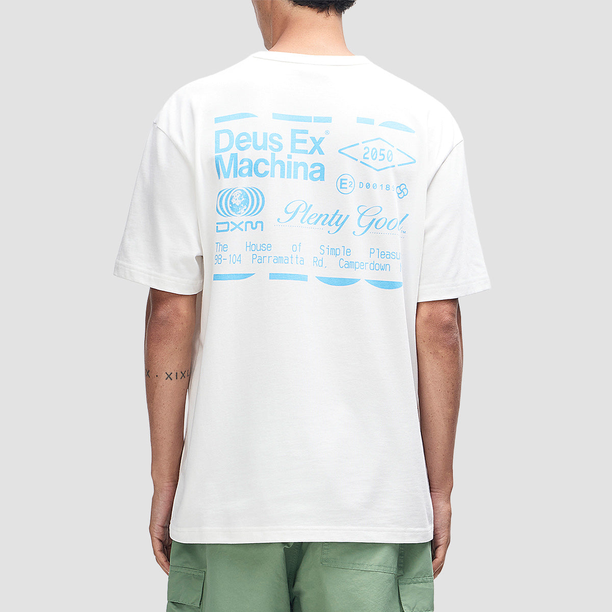 Deus Plenty Good T-Shirt Vintage White