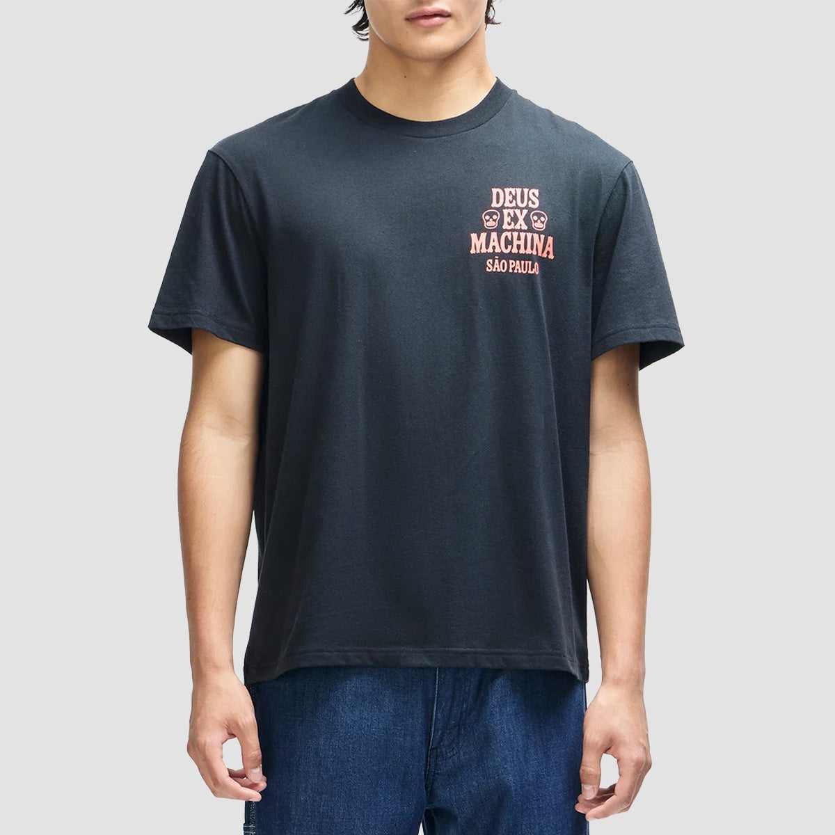 Deus Sao Paulo Ceramic T-Shirt Black