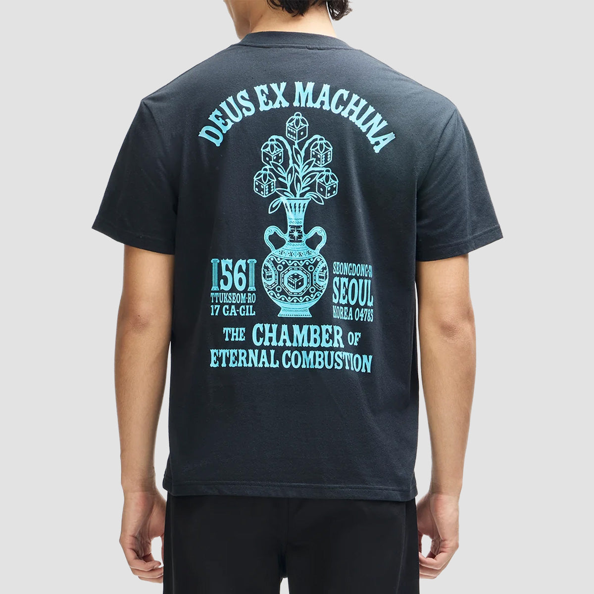 Deus Seoul Ceramic T-Shirt Black