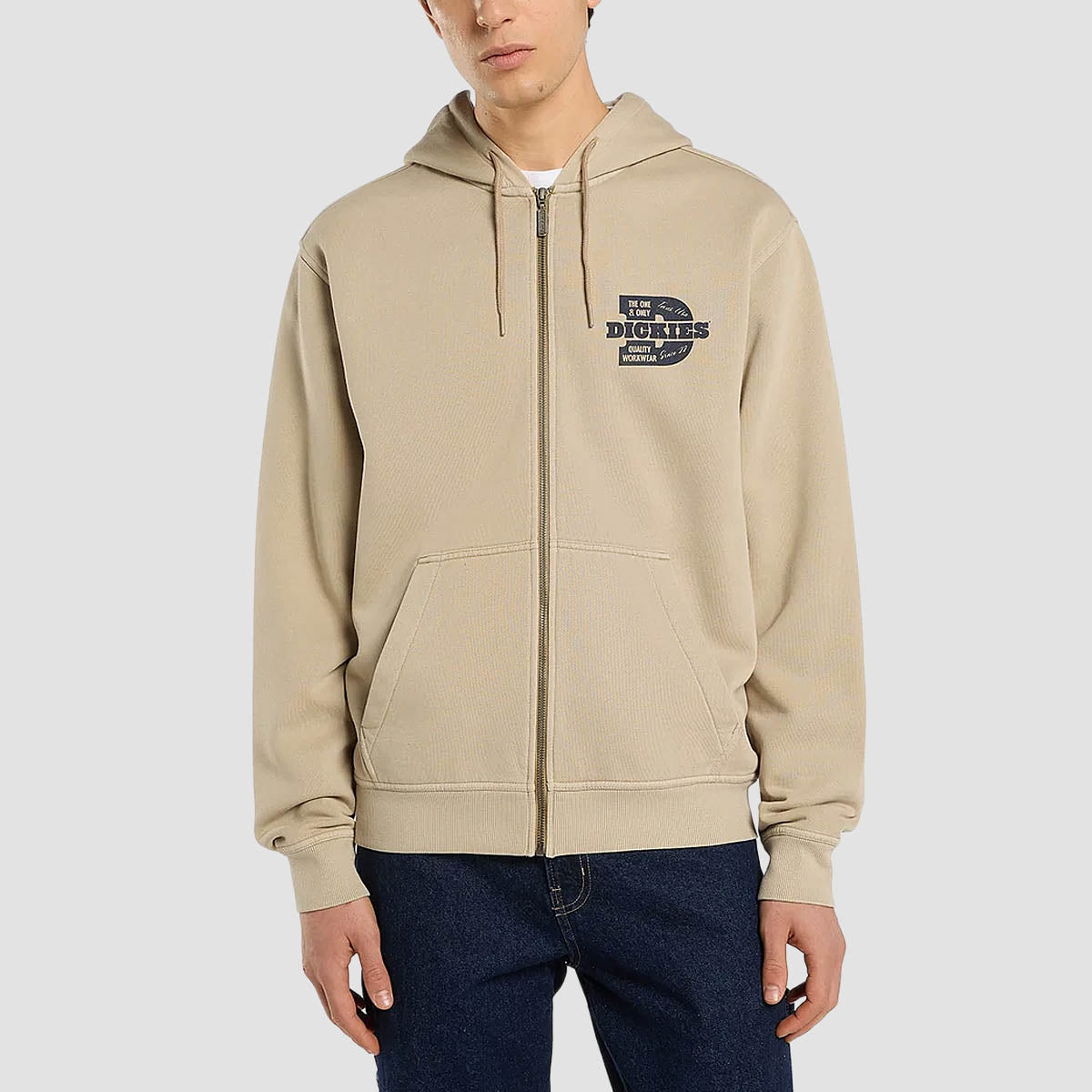 Dickies Minden Zipped Hoodie Desert Sand