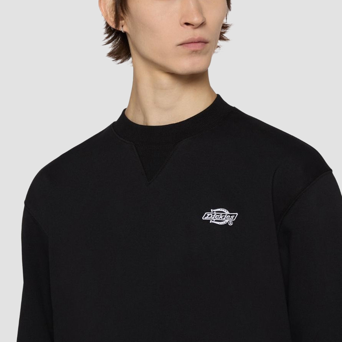 Dickies Summerdale Crew Sweatshirt Black
