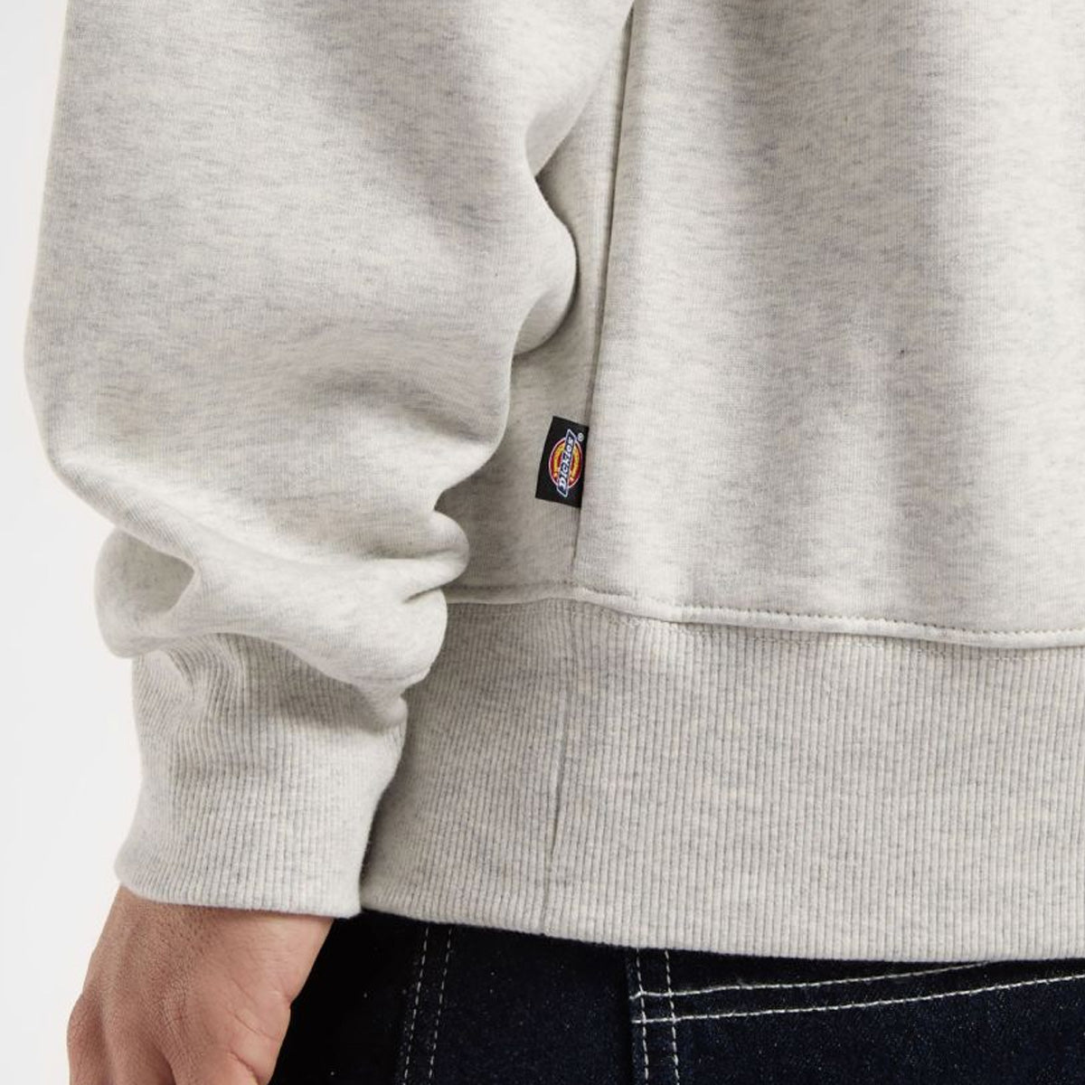 Dickies Summerdale Crew Sweatshirt Light Grey Melange